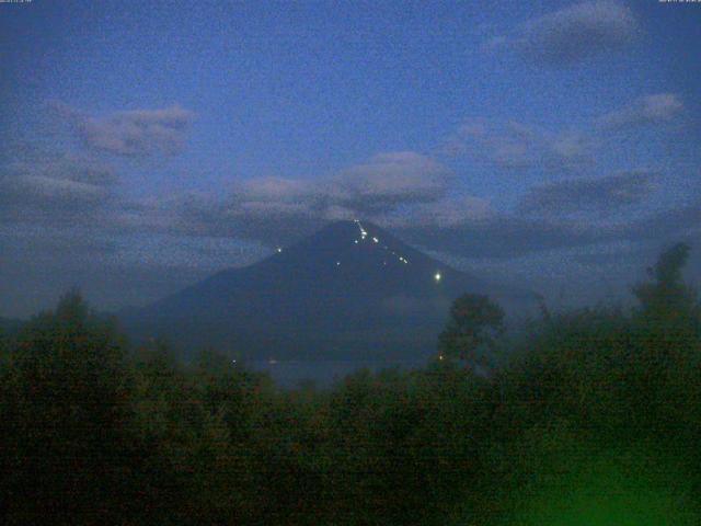 山中湖からの富士山