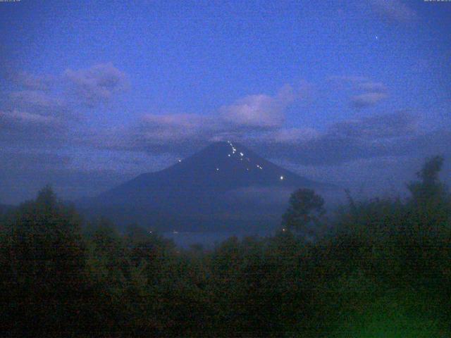 山中湖からの富士山