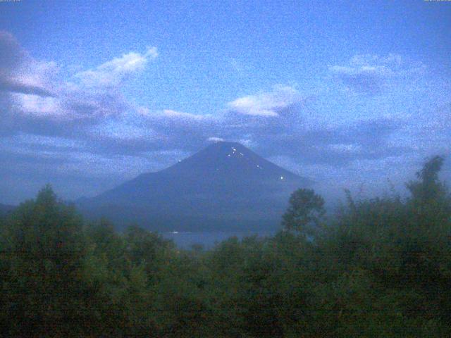 山中湖からの富士山
