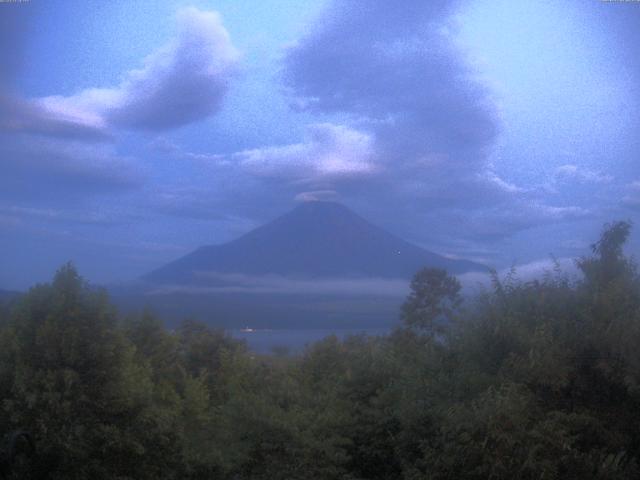 山中湖からの富士山