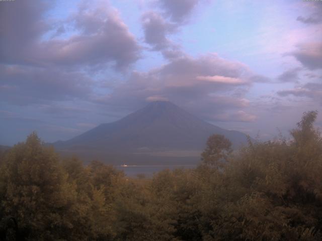 山中湖からの富士山