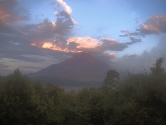 山中湖からの富士山
