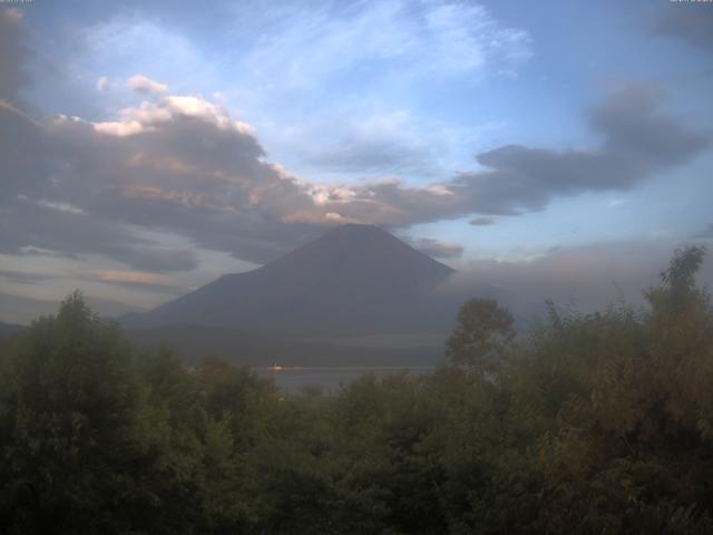 山中湖からの富士山
