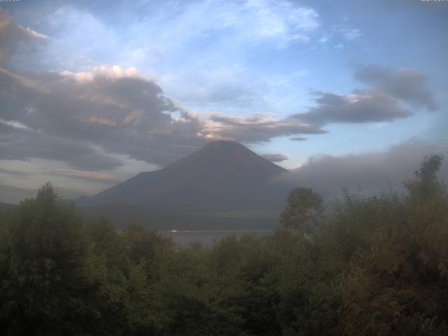 山中湖からの富士山