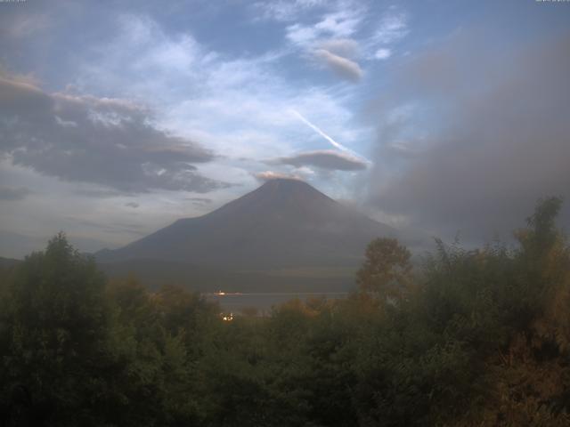 山中湖からの富士山