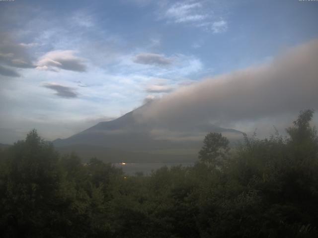 山中湖からの富士山