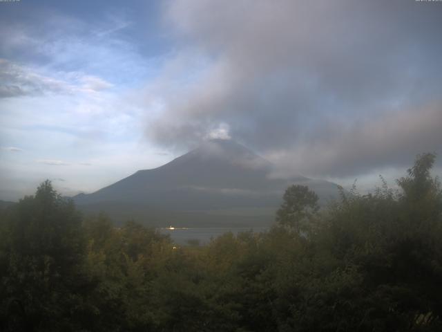 山中湖からの富士山