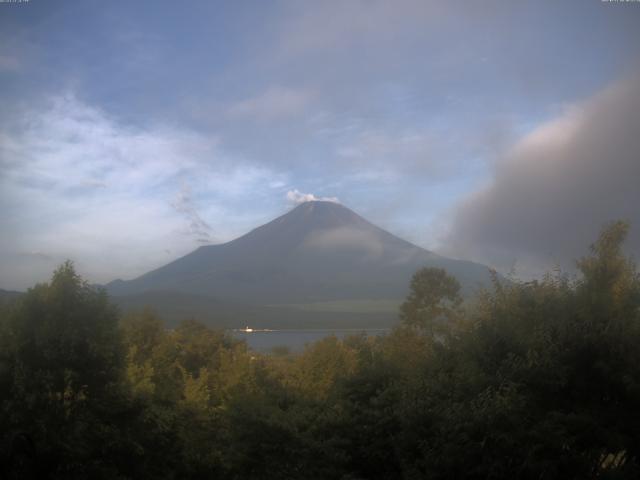 山中湖からの富士山