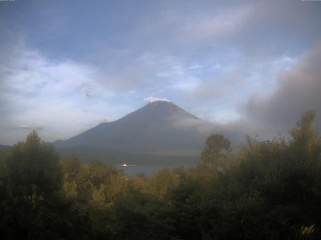 山中湖からの富士山
