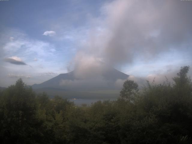山中湖からの富士山