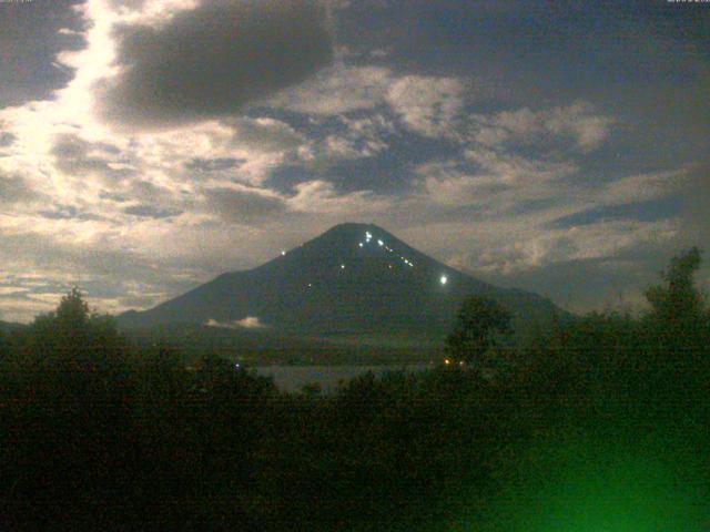 山中湖からの富士山