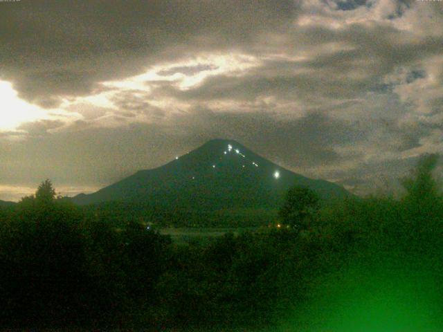 山中湖からの富士山