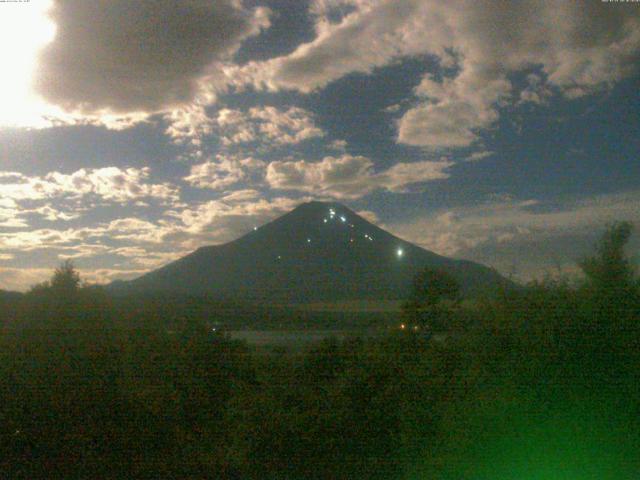山中湖からの富士山