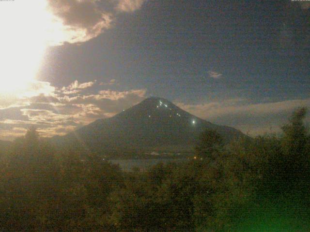 山中湖からの富士山