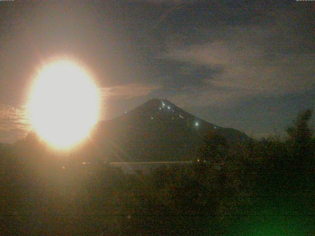 山中湖からの富士山