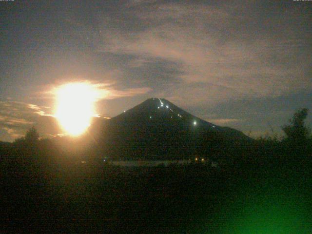 山中湖からの富士山