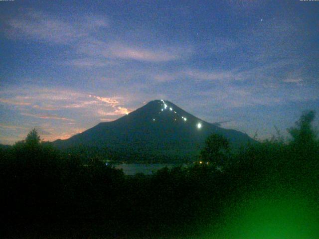 山中湖からの富士山