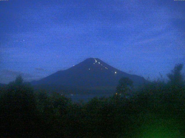山中湖からの富士山