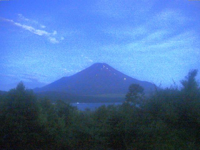 山中湖からの富士山