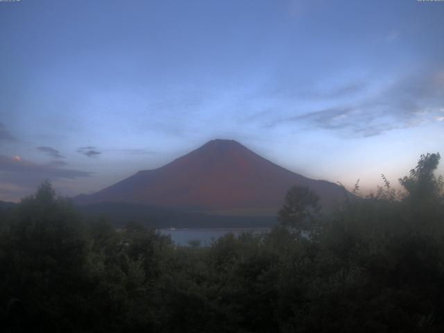 山中湖からの富士山