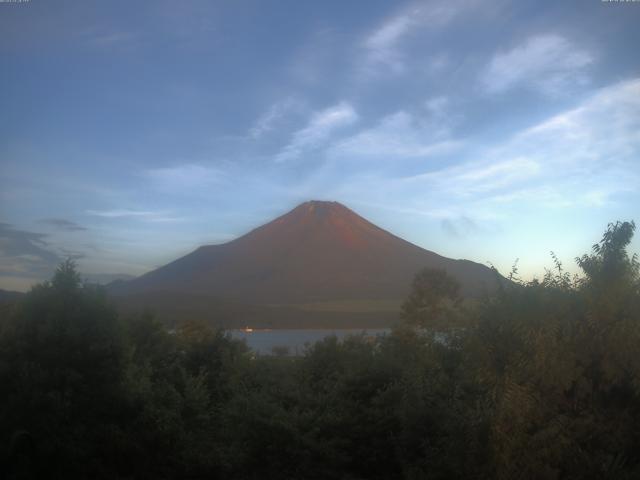 山中湖からの富士山