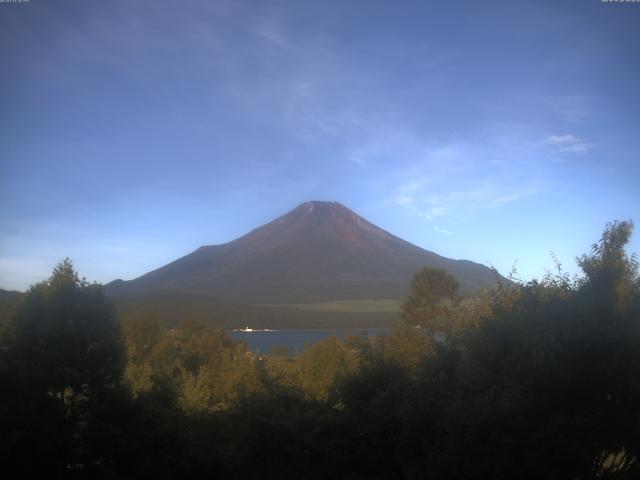 山中湖からの富士山