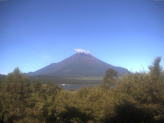 山中湖からの富士山