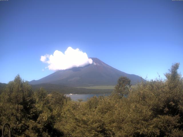 山中湖からの富士山
