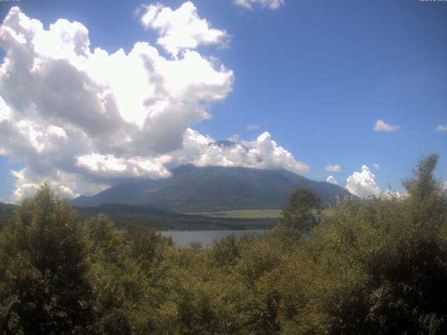 山中湖からの富士山