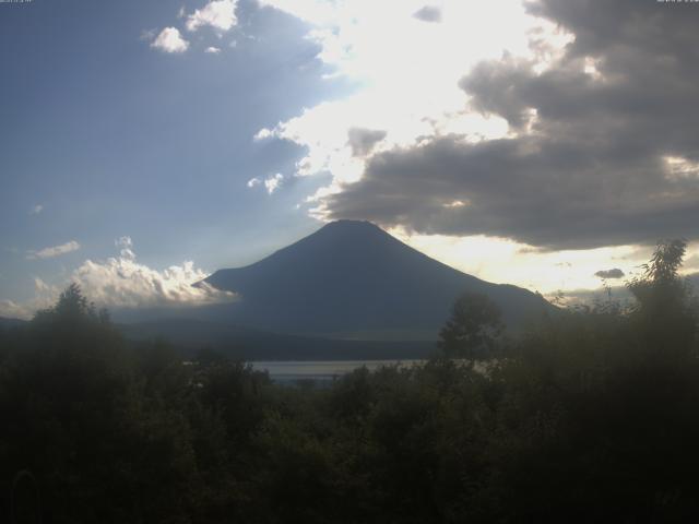 山中湖からの富士山