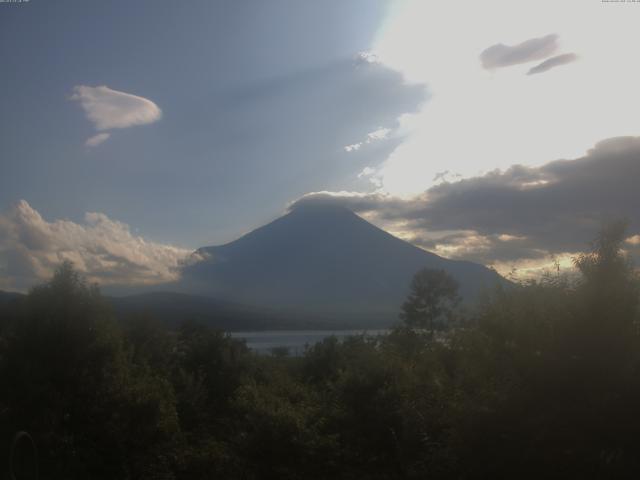 山中湖からの富士山