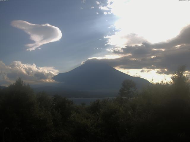 山中湖からの富士山