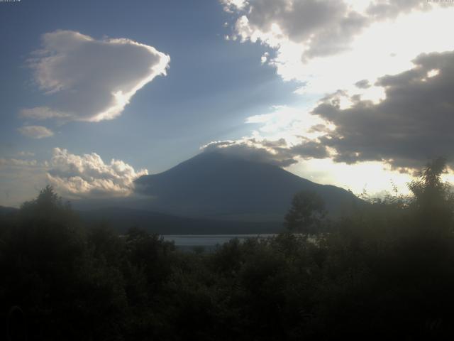 山中湖からの富士山