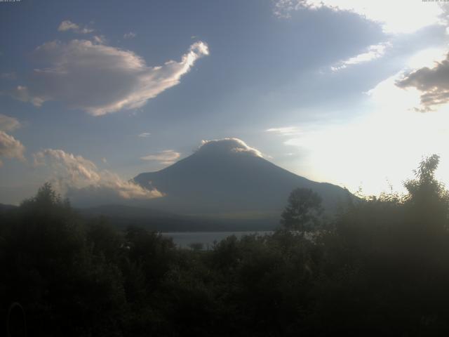 山中湖からの富士山