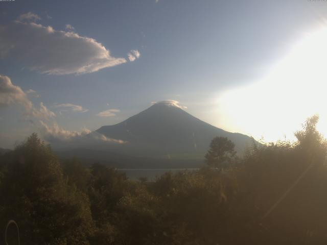 山中湖からの富士山