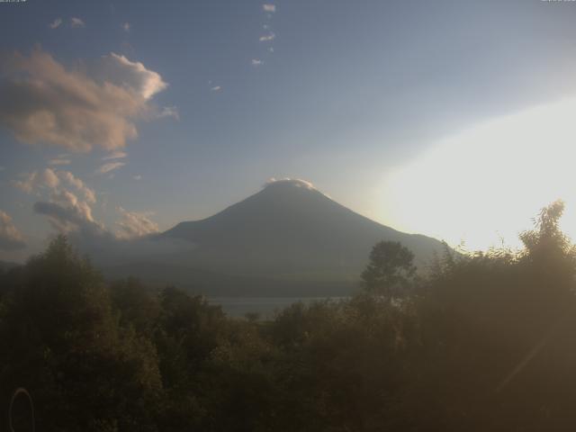 山中湖からの富士山