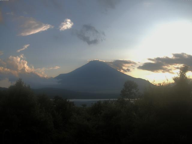 山中湖からの富士山