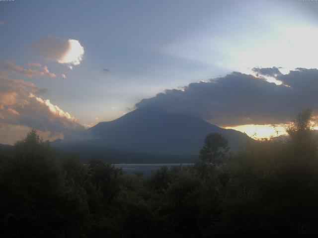 山中湖からの富士山