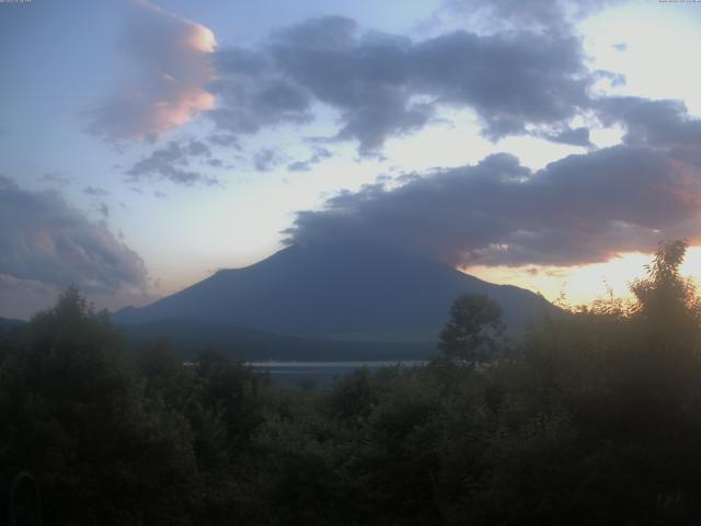 山中湖からの富士山