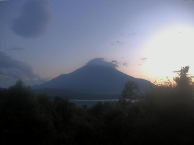 山中湖からの富士山