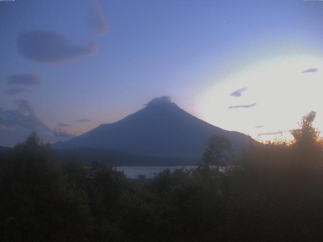 山中湖からの富士山