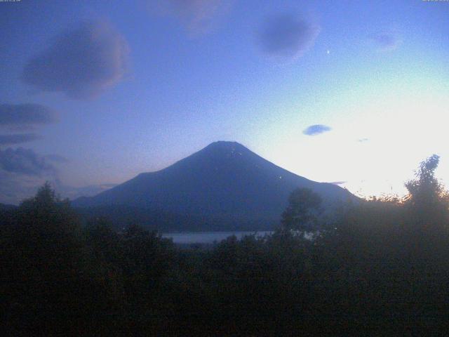 山中湖からの富士山