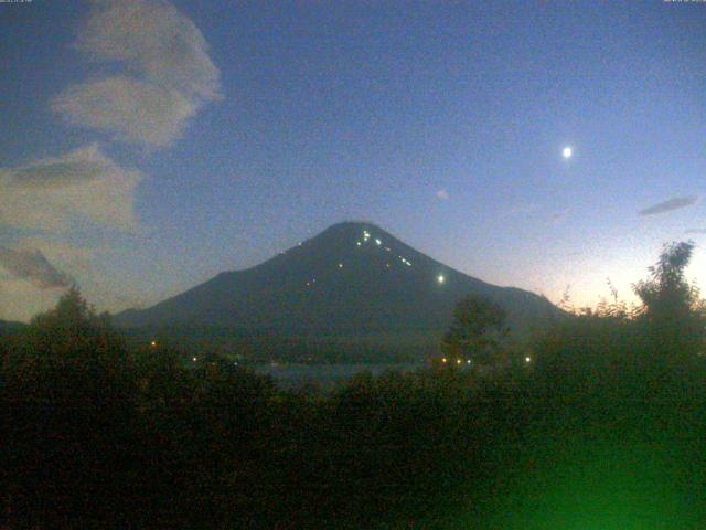 山中湖からの富士山