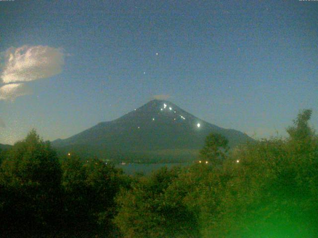 山中湖からの富士山
