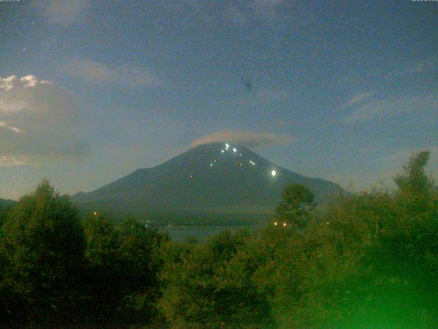 山中湖からの富士山