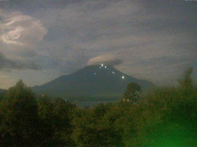 山中湖からの富士山