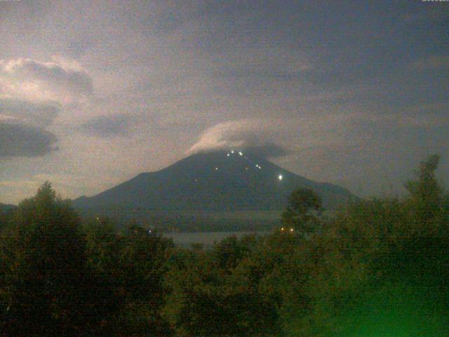 山中湖からの富士山