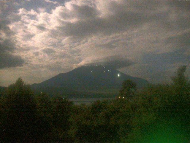 山中湖からの富士山