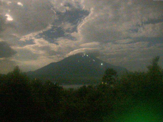 山中湖からの富士山