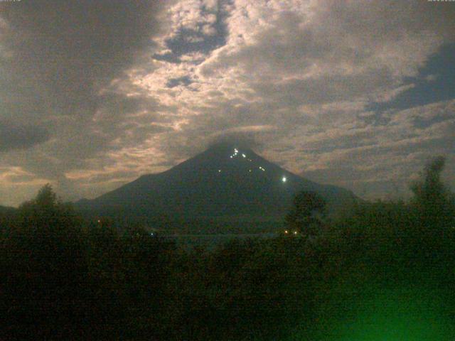 山中湖からの富士山